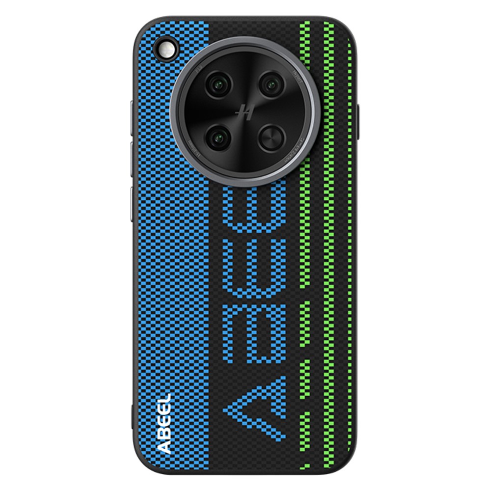 ABEEL For Oppo Find X8s 5G Magnetic Case Micro-Embossing 6D Printed PC TPU Aluminum Alloy Leather Phone Cover