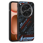ABEEL For Oppo Find X8s+ 5G Magnetic Case Micro-Embossing 6D Printed PC TPU Aluminum Alloy Leather Phone Cover