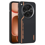 ABEEL For Oppo Find X8s+ 5G Magnetic Case Micro-Embossing 6D Printed PC TPU Aluminum Alloy Leather Phone Cover