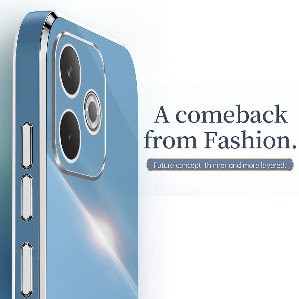 XINLI For Oppo A5 Pro 4G (Global) / 5G (Global) / A5 Energy 5G (China) Case TPU Phone Cover with Electroplating Frame