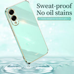 XINLI For Samsung Galaxy S25 Edge Case TPU Phone Cover with Electroplating Frame