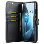 DG.MING for OnePlus 13 Case Detachable Split Leather Phone Cover