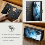 DG.MING for OnePlus 13 Case Detachable Split Leather Phone Cover