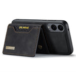 DG.MING M2 Series for Samsung Galaxy S25 Edge Case PU + PC + TPU Phone Cover Detachable Wallet