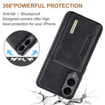 DG.MING M2 Series for Samsung Galaxy S25 Edge Case PU + PC + TPU Phone Cover Detachable Wallet