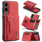 DG.MING M2 Series for Samsung Galaxy S25 Edge Case PU + PC + TPU Phone Cover Detachable Wallet