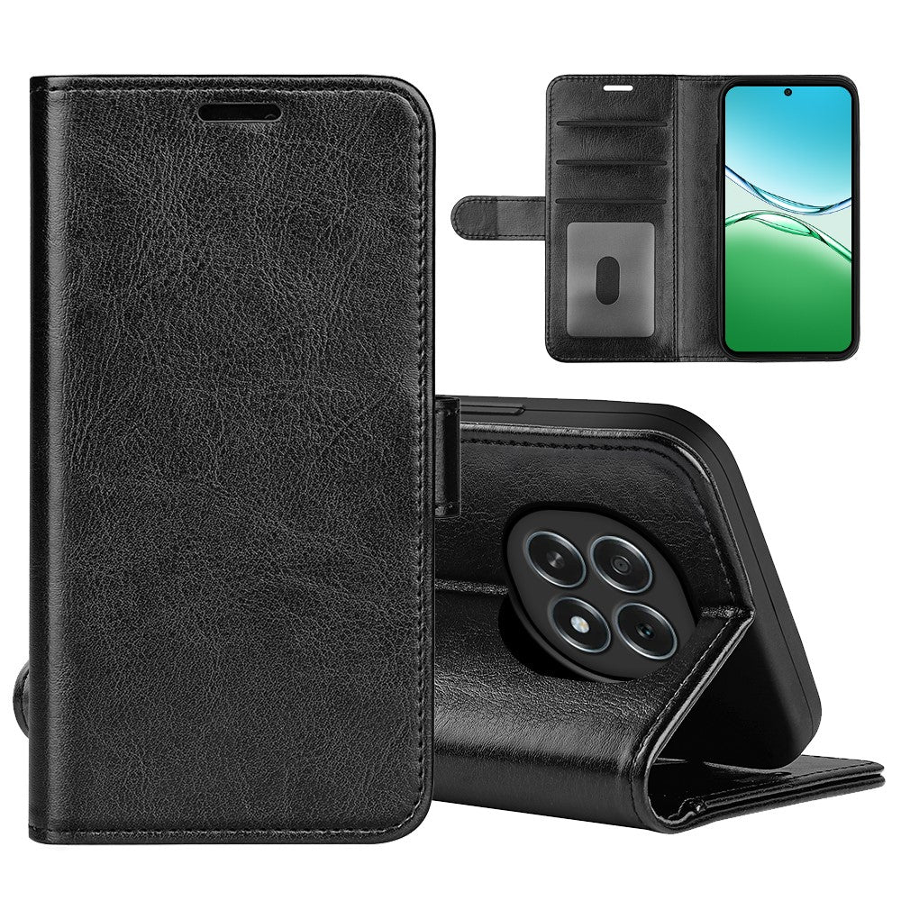 For Oppo F29 5G Case Crazy Horse Texture Stand Leather Phone Cover