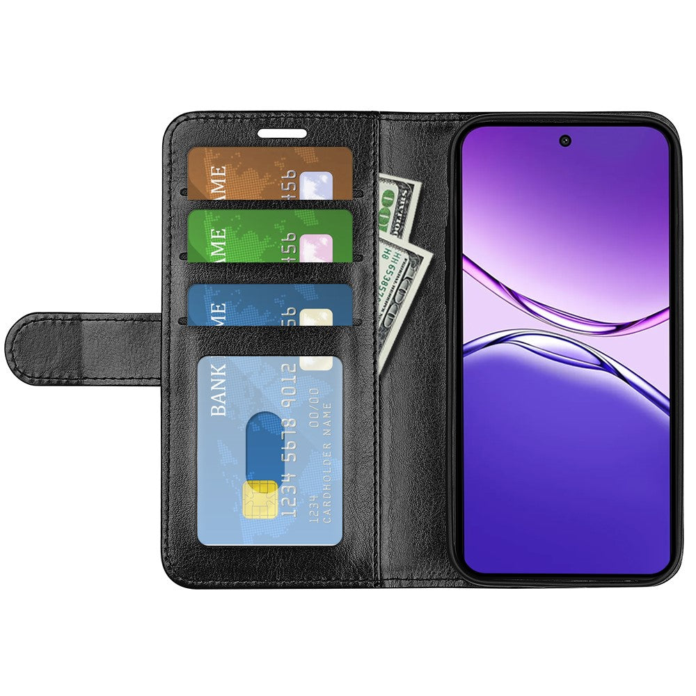 For Oppo F29 Pro 5G Case Crazy Horse Texture Stand Leather Phone Cover
