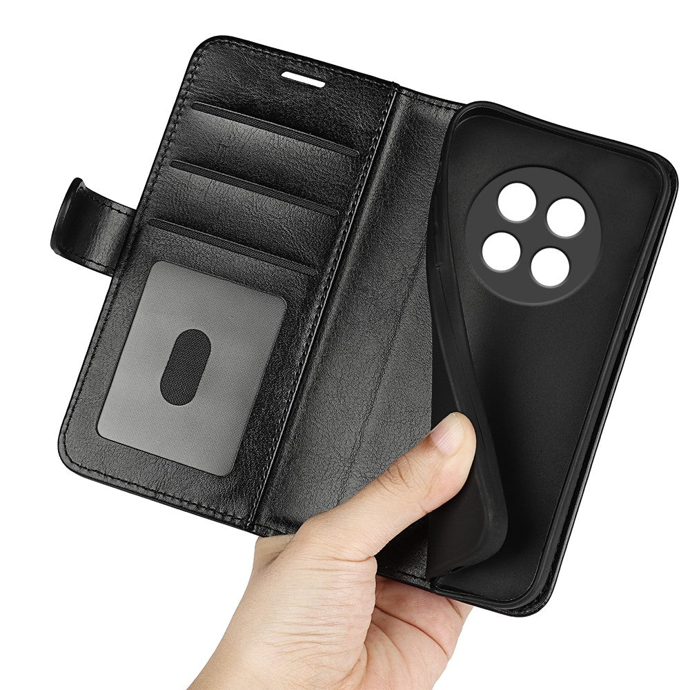 For Oppo F29 Pro 5G Case Crazy Horse Texture Stand Leather Phone Cover