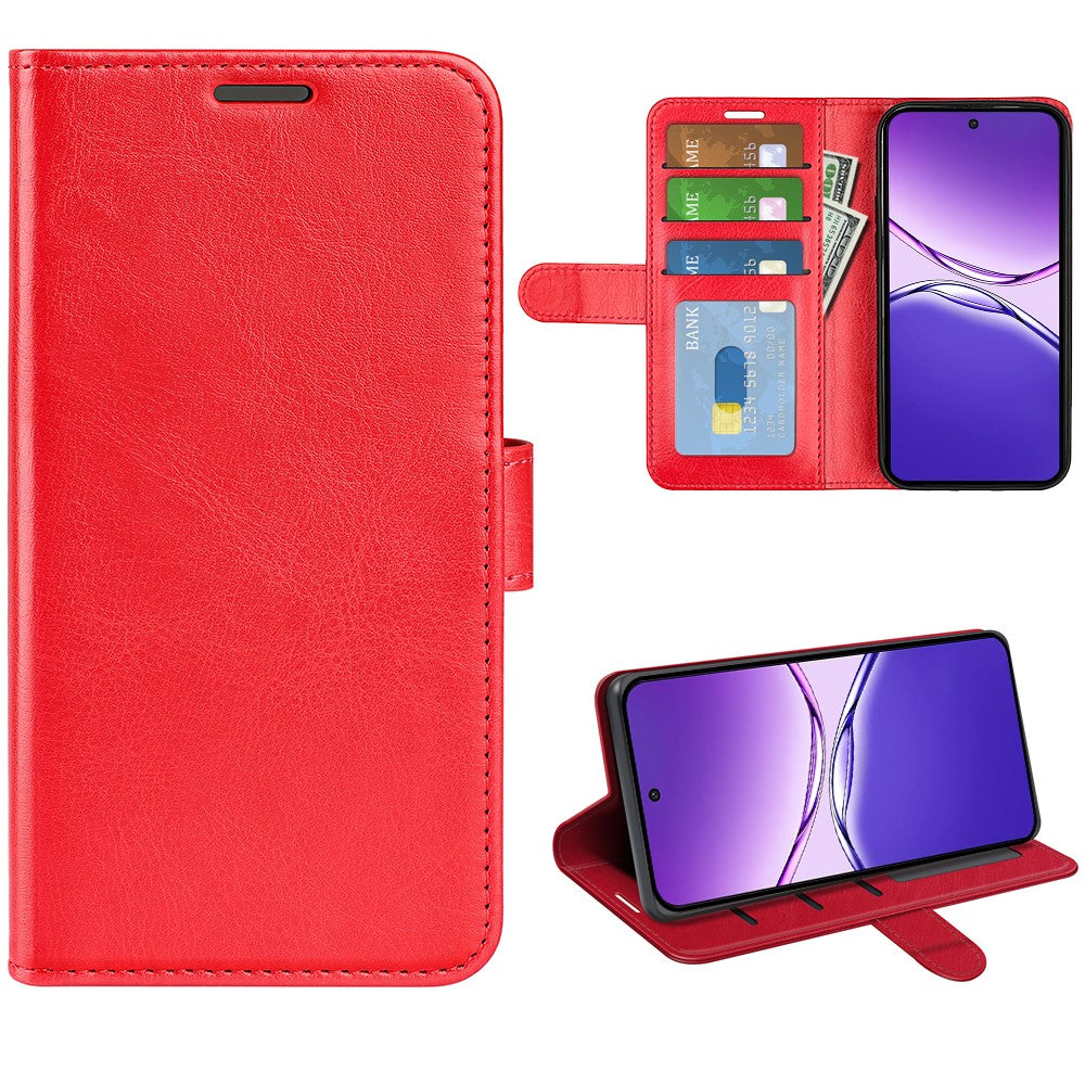 For Oppo F29 Pro 5G Case Crazy Horse Texture Stand Leather Phone Cover