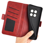 For Oppo F29 Pro 5G Case Calf Texture Leather Wallet Phone Cover