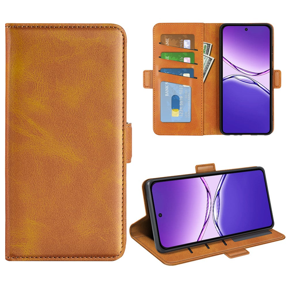For Oppo F29 Pro 5G Case Calf Texture Leather Wallet Phone Cover