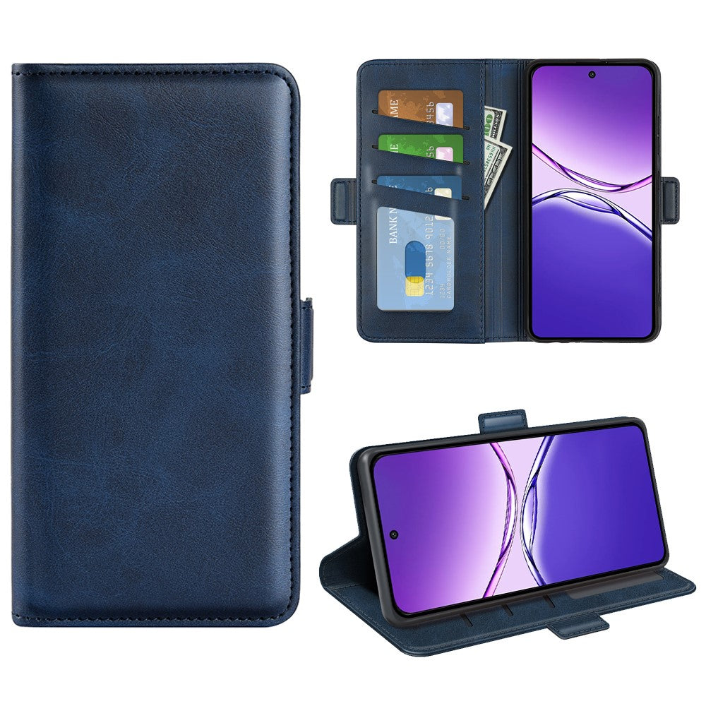 For Oppo F29 Pro 5G Case Calf Texture Leather Wallet Phone Cover