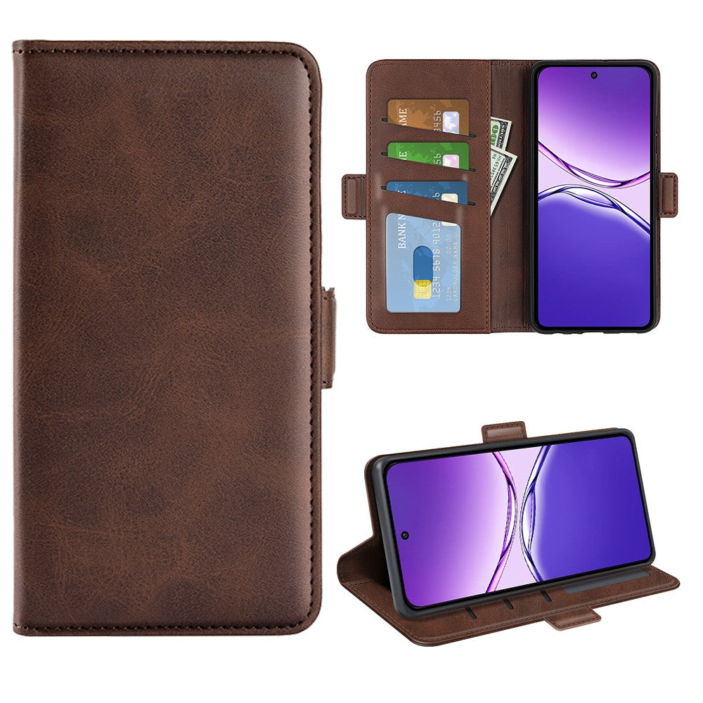 For Oppo F29 Pro 5G Case Calf Texture Leather Wallet Phone Cover
