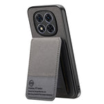 For Xiaomi Redmi Note 14 Pro+ 5G Case Cloth Texture Leather + PC + TPU RFID Blocking Phone Cover with Card Holder