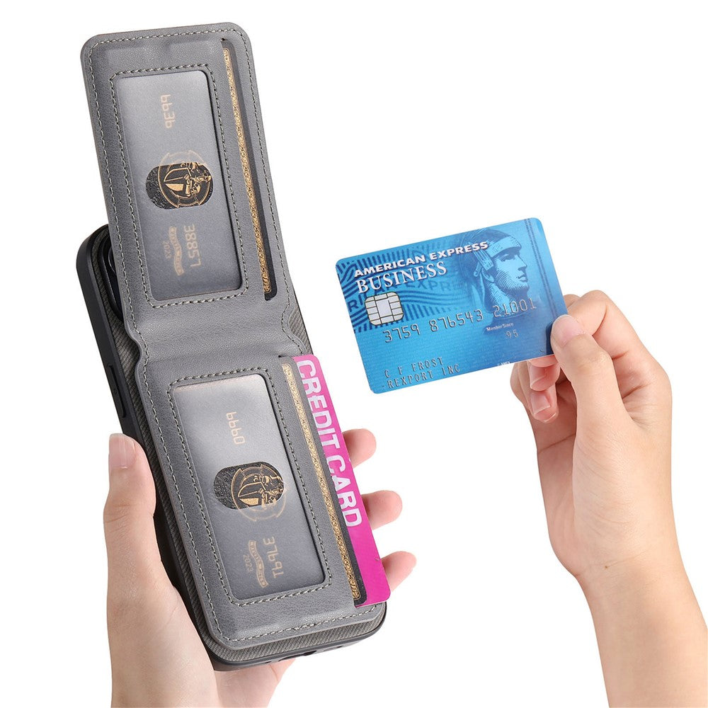 For Xiaomi Redmi Note 14 Pro+ 5G Case Cloth Texture Leather + PC + TPU RFID Blocking Phone Cover with Card Holder