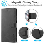 LC.IMEEKE For Xiaomi 12T 5G / Redmi K50 Ultra 5G / 12T Pro 5G Calf Texture PU Leather Phone Stand Case Magnetic Clasp Wallet Phone Cover