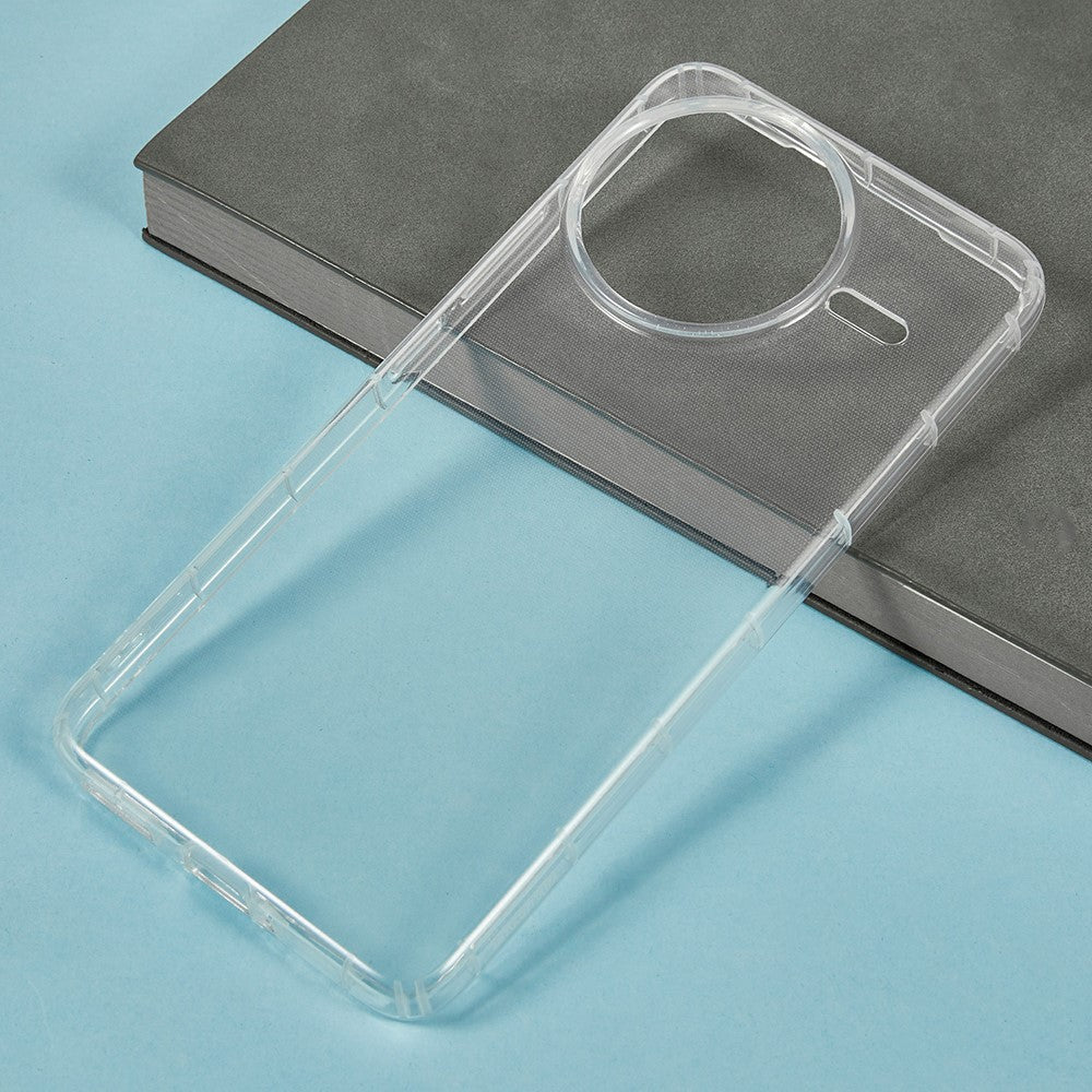 Xiaomi Redmi K80 5G / Poco F7 Pro 5G Skal Transparent TPU mobil Baksida Airbagskydd