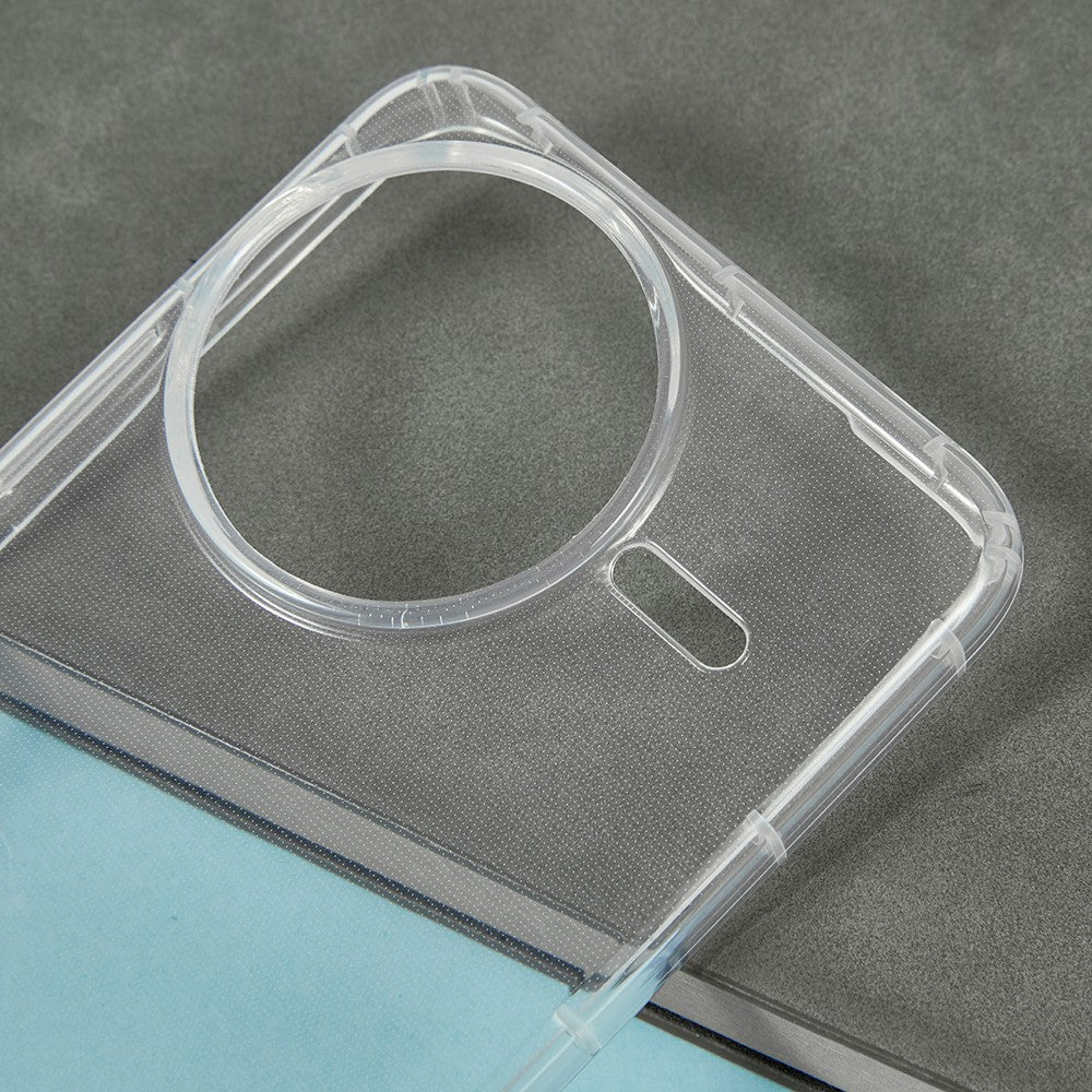 Xiaomi Redmi K80 5G / Poco F7 Pro 5G Skal Transparent TPU mobil Baksida Airbagskydd