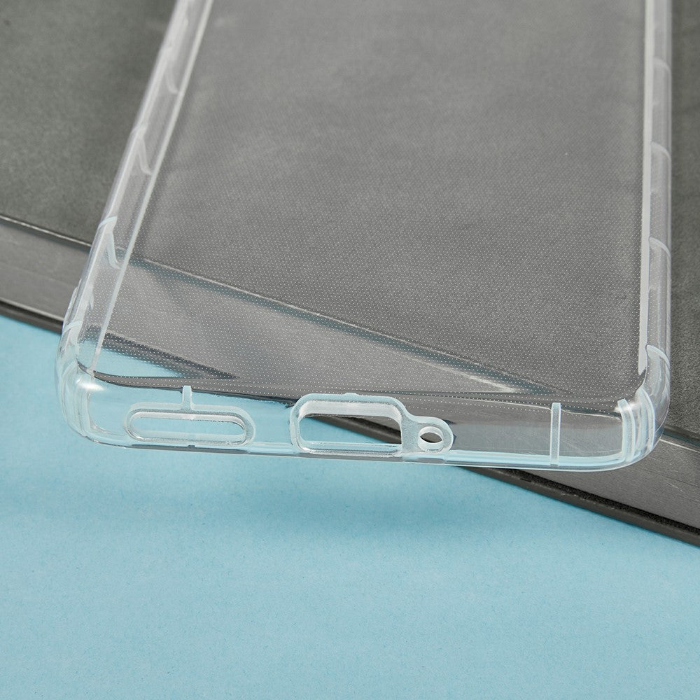 Xiaomi Redmi K80 5G / Poco F7 Pro 5G Skal Transparent TPU mobil Baksida Airbagskydd