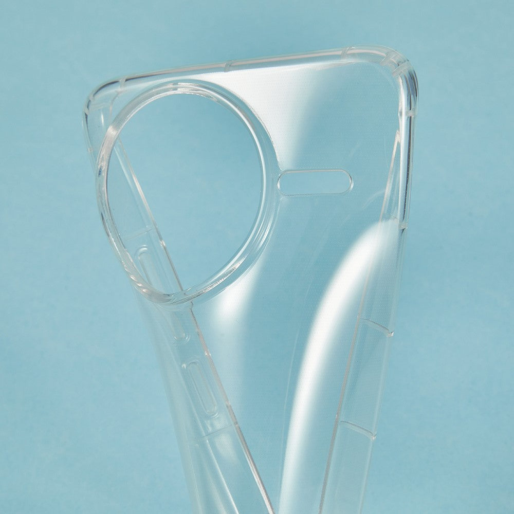 Xiaomi Redmi K80 5G / Poco F7 Pro 5G Skal Transparent TPU mobil Baksida Airbagskydd
