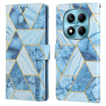 For Xiaomi Redmi Note 14 Pro 4G Case Lacquered Marble Pattern Leather Phone Cover