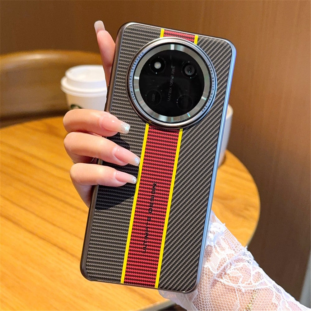 For Honor Magic7 Lite 5G / X9c 5G / X60 Pro 5G Case Fiber Texture Leather + PC Phone Cover