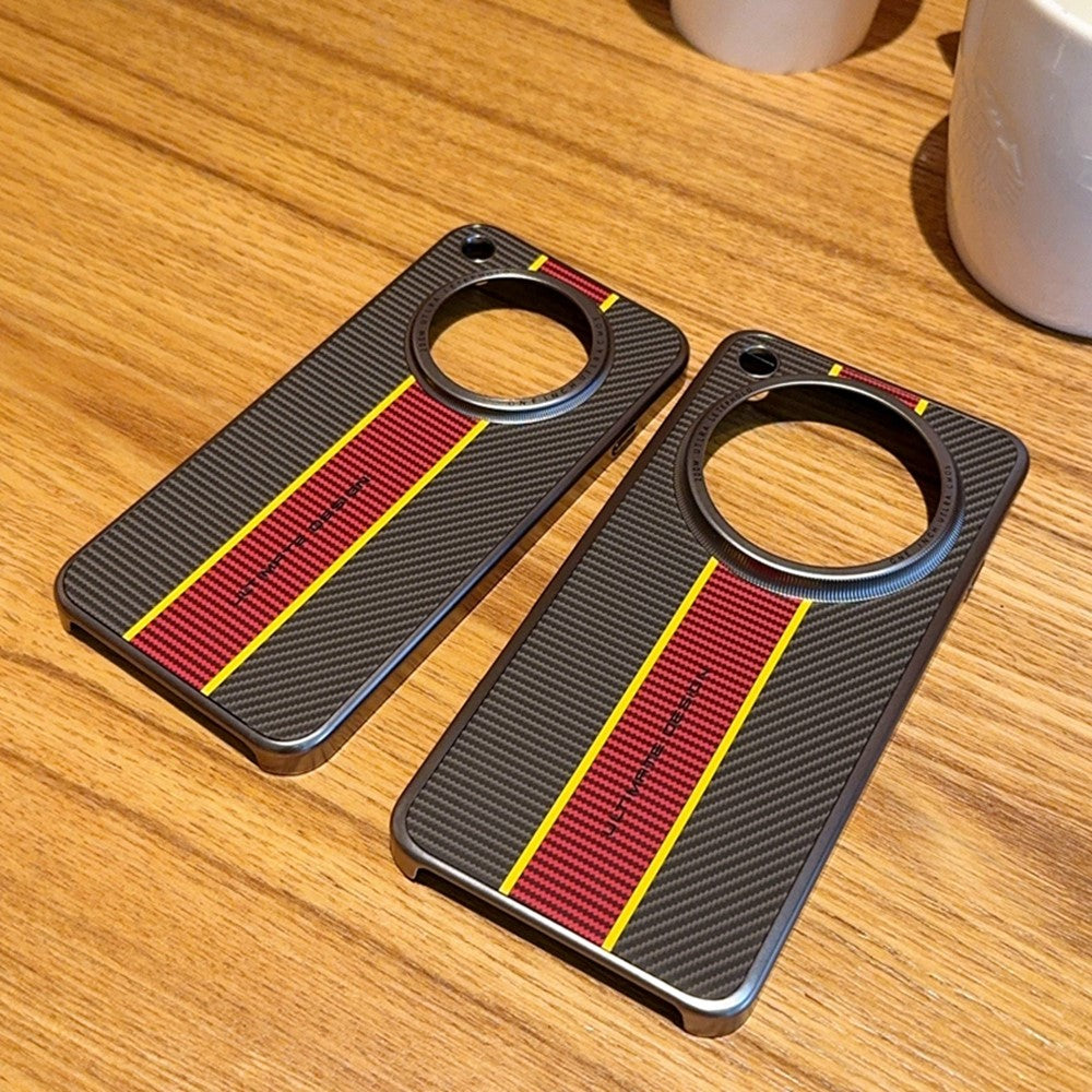 For Oppo Find X8s 5G Case Fiber Texture Leather + PC Phone Cover