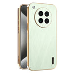 KADEM For Oppo Find X8s 5G Case Electroplating Silk Texture PU + TPU Phone Back Cover