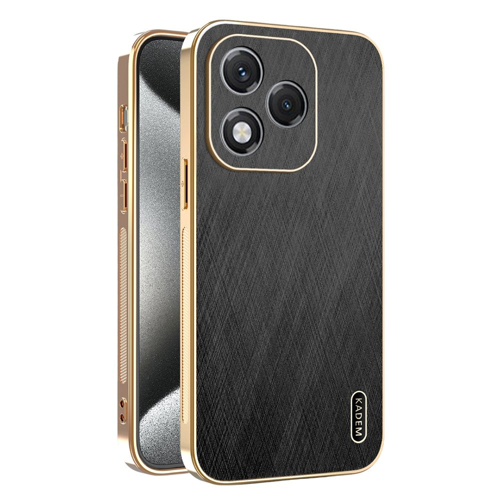 KADEM For Honor 400 Lite 5G etui elektrobelægning silketekstur PU + TPU telefonbagcover