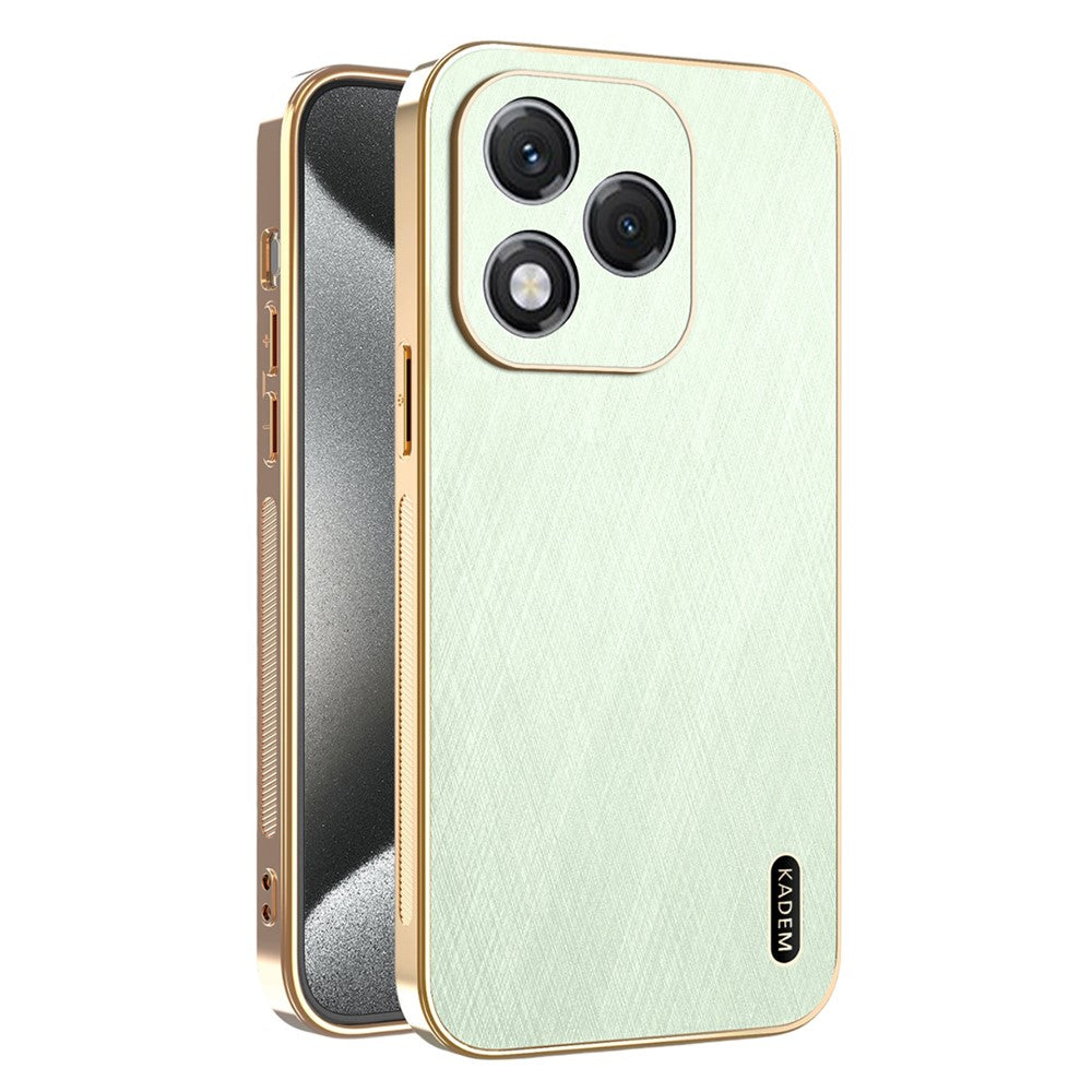 KADEM For Honor 400 Lite 5G etui elektrobelægning silketekstur PU + TPU telefonbagcover