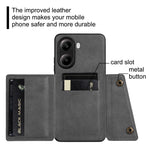 For Xiaomi Redmi Turbo 4 5G / Poco X7 Pro 5G Case with Card Slots Kickstand Leather + TPU Phone Cover