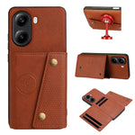 For Xiaomi Redmi Turbo 4 5G / Poco X7 Pro 5G Case with Card Slots Kickstand Leather + TPU Phone Cover