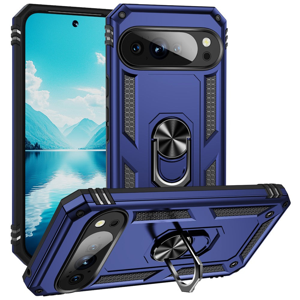 For Google Pixel 10 / 10 Pro Case PC + TPU Phone Cover with Kickstand