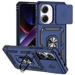 For Xiaomi Poco X7 Pro 5G / Redmi Turbo 4 5G Case PC + TPU Phone Cover with Lens Protection Kickstand