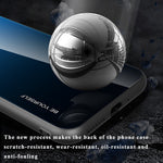 For Xiaomi 13 Lite / Civi 2 5G Gradient Hard Tempered Glass Case Soft TPU Frame PC Drop-Proof Phone Cover