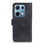 For Xiaomi Redmi Note 14S 4G Case Stand Cowhide Texture PU Leather Phone Cover