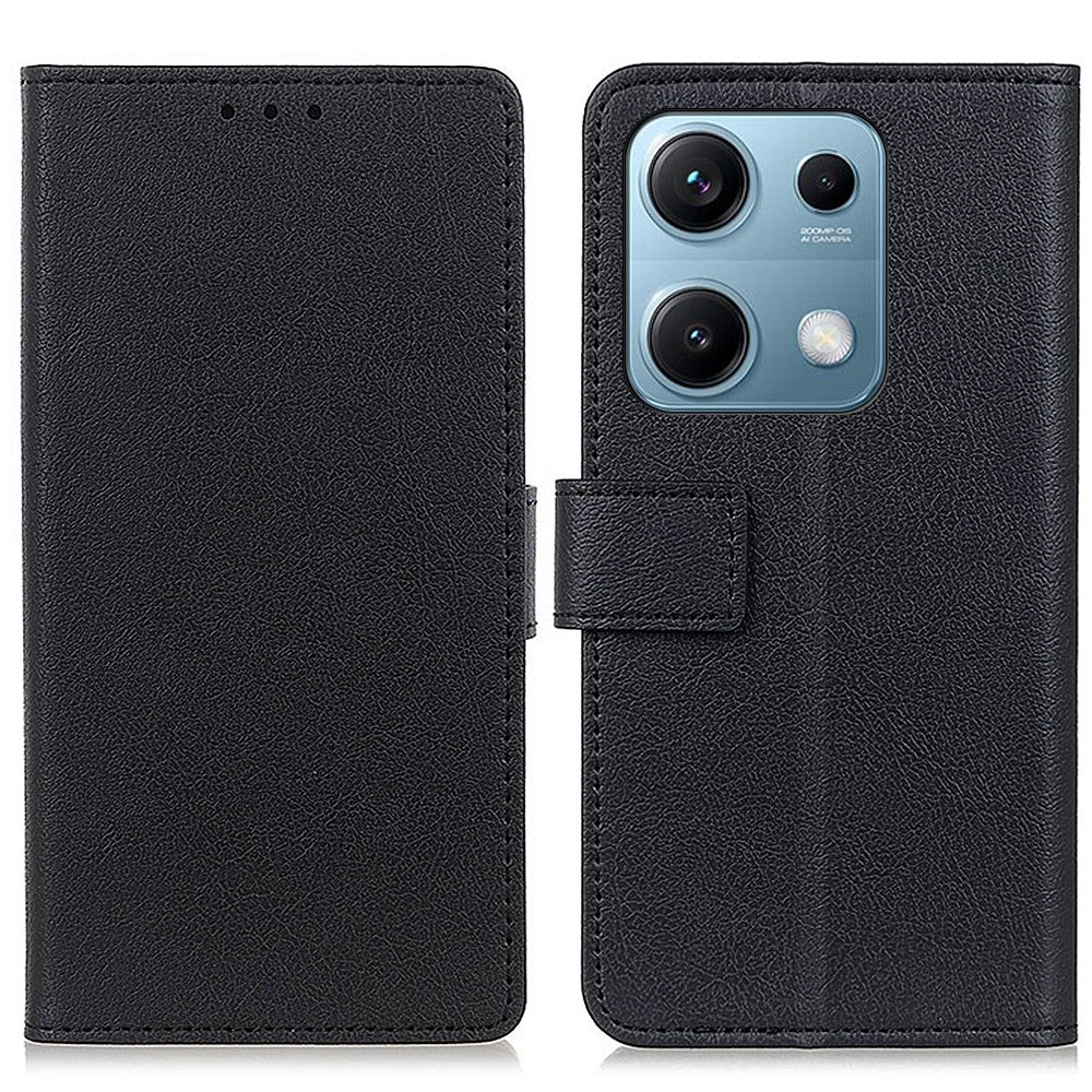 For Xiaomi Redmi Note 14S 4G Case PU Leather Stand Wallet Phone Cover