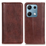 For Xiaomi Redmi Note 14S 4G Stand Case Split Leather Litchi Texture Wallet Phone Cover