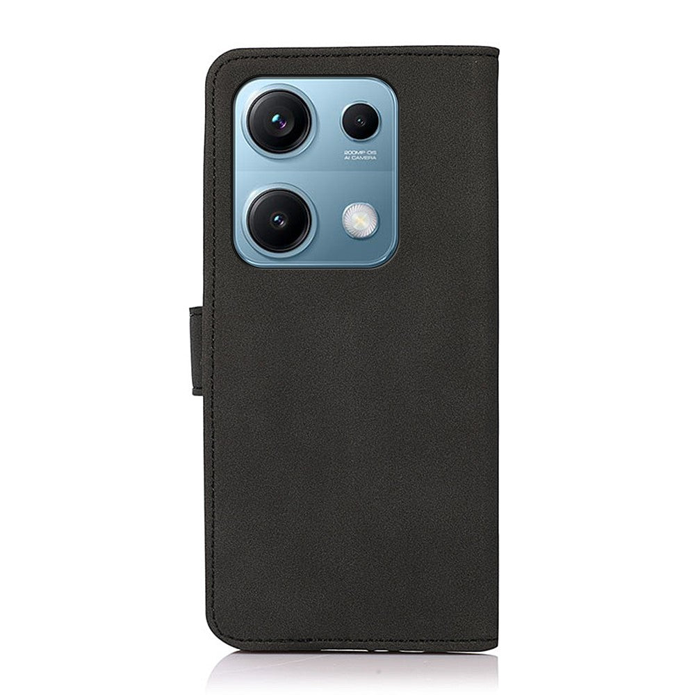 KHAZNEH För Xiaomi Redmi Note 14S 4G Skal PU Läder Plånboksfodral mobilfodral