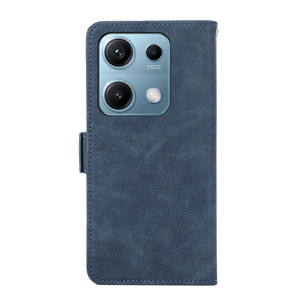 ABEEL For Xiaomi Redmi Note 14S 4G Case PU Leather Folio Stand View RFID Blocking Phone Cover