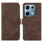 ABEEL For Xiaomi Redmi Note 14S 4G Case PU Leather Folio Stand View RFID Blocking Phone Cover