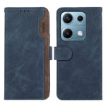 ABEEL For Xiaomi Redmi Note 14S 4G Case Color Splicing Leather Flip Phone Cover RFID Blocking