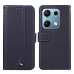 Xiaomi Redmi Note 14S 4G-skal RFID-blockerande läderfodral med fällbart lock