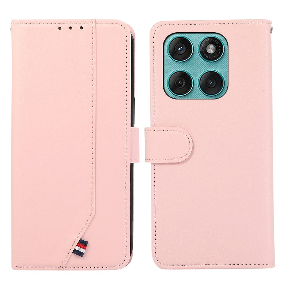Til Motorola Edge 60 5G / 60 Fusion 5G etui RFID-blokerende flip-lædertelefoncover