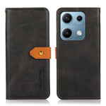 KHAZNEH Plånboksfodral för Xiaomi Redmi Note 14S 4G, stativ, läder, flipfodral