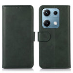 For Xiaomi Redmi Note 14S 4G Case Cowhide Texture Leather Wallet Phone Cover with Stand