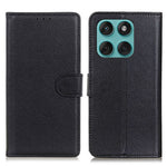 For Motorola Edge 60 5G / 60 Fusion 5G Wallet Case PU Leather Phone Cover Litchi Texture