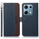 KHAZNEH For Xiaomi Redmi Note 14S 4G Case RFID Blocking Wallet Litchi Texture PU Leather Phone Cover