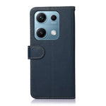 KHAZNEH For Xiaomi Redmi Note 14S 4G Case RFID Blocking Wallet Litchi Texture PU Leather Phone Cover